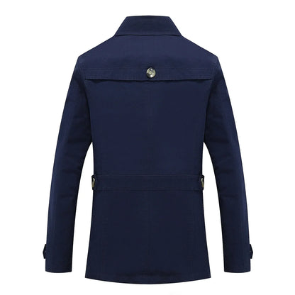 Zakenda | Manteau de tranchée tendance pour hommes