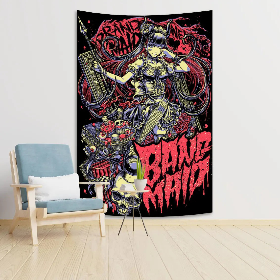Heavy Metal Rock Music Poster Wall Tapestry Art Home Decor