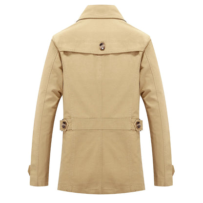 Zakenda | Manteau de tranchée tendance pour hommes