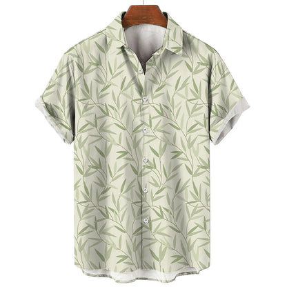 Zakenda | Chemise hawaïenne florale blanche