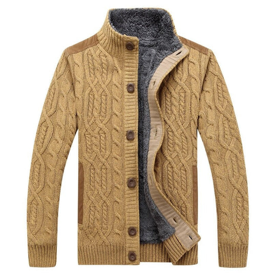 Zakenda | Cardigan pour homme avec doublure en peluche