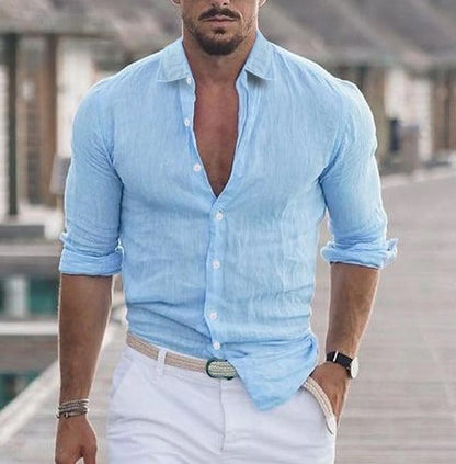 Zakenda | Chemise d'été confortable pour hommes