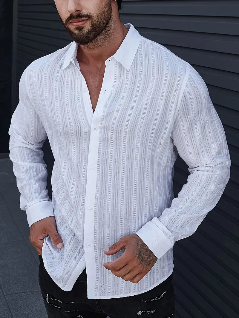 Zakenda | Christopher - col rabattu confortable pour homme