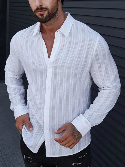 Zakenda | Christopher - col rabattu confortable pour homme