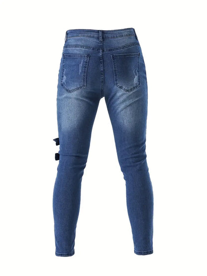Zakenda | Mason - jeans de biker décontractés pour hommes