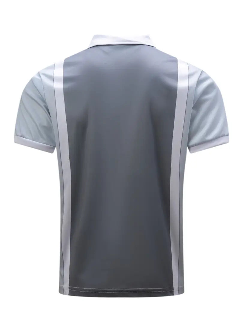 Zakenda | Daniel - haut décontracté à manches courtes avec fermeture à friction