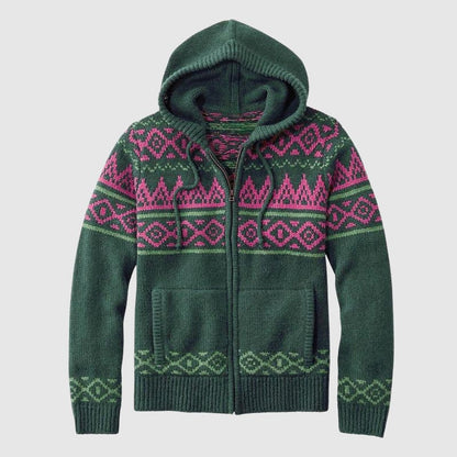Zakenda | Cardigan nomade nordique Harrington