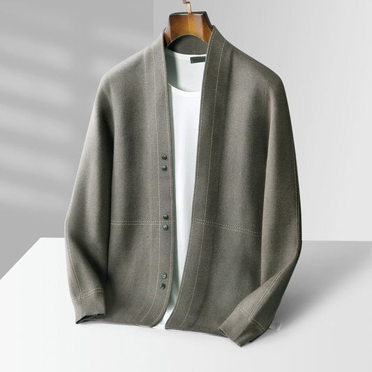 Zakenda | Cardigan en laine Harrington Weaver