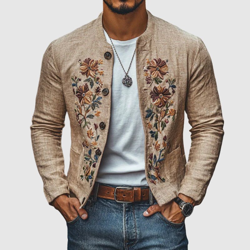 Zakenda | d'Azur Veste en lin de Victor Duval