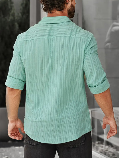 Zakenda | Christopher - col rabattu confortable pour homme