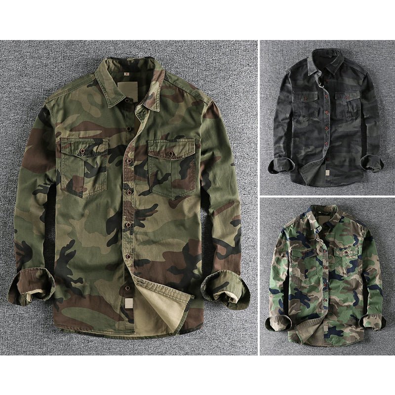 Zakenda | Clark Chemise Urban Camo