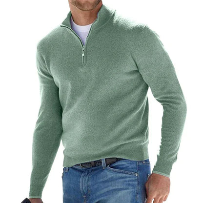 Zakenda | Tobias - pull-over zippé pour homme
