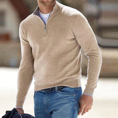 Zakenda | Tobias - pull-over zippé pour homme