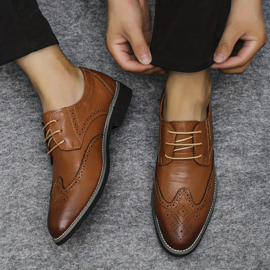 Zakenda | Chase - chaussures à lacets chics pour hommes