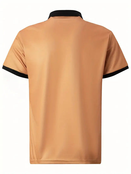 Zakenda | Atticus - maillot de golf coupe regular avec bloc de couleur pour le printemps
