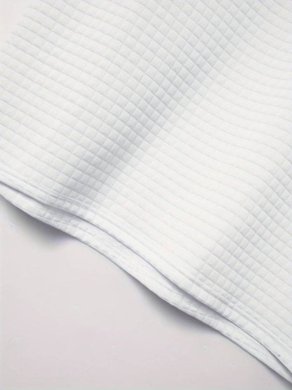 Zakenda | Daniel - chemise à manches courtes en gaufrette pour hommes