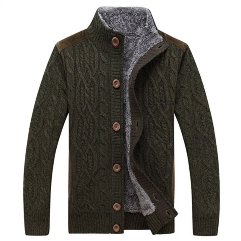 Zakenda | Cardigan pour homme avec doublure en peluche