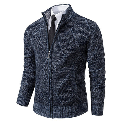 Zakenda | pull-over zippé stylé pour homme (design italien)