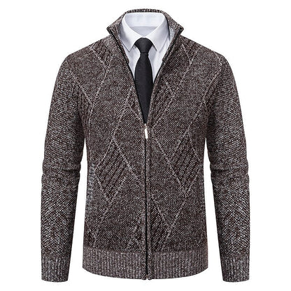 Zakenda | pull-over zippé stylé pour homme (design italien)