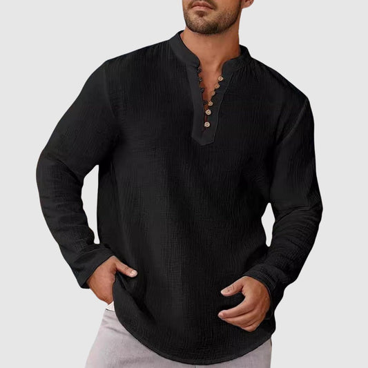 Zakenda | Chemise marine de Charles Harrington