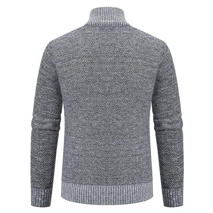 Zakenda | pull-over zippé stylé pour homme (design italien)