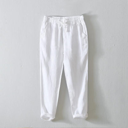 Zakenda | Tailors Pantalon en lin pour la côte
