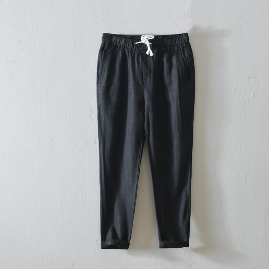 Zakenda | Tailors Pantalon en lin pour la côte
