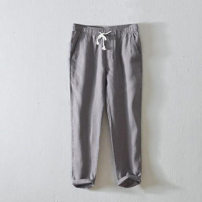 Zakenda | Tailors Pantalon en lin pour la côte