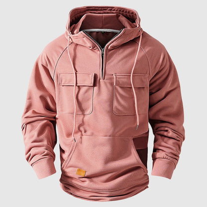 Zakenda | Sweat à capuche multipoches Tailors