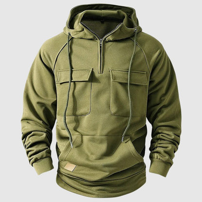 Zakenda | Sweat à capuche multipoches Tailors