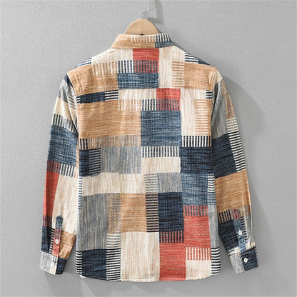 Zakenda | Chemise Tailors au design patchwork