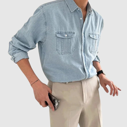 Zakenda | Chemise Tailors Urban Denim