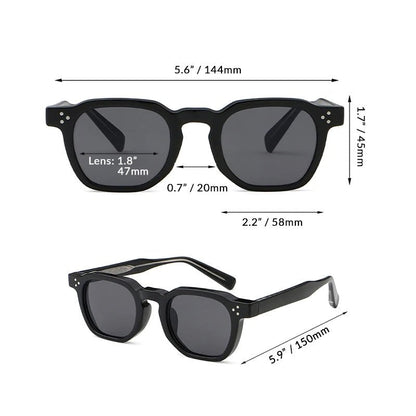 Zakenda | Lunettes de soleil rétro Edge