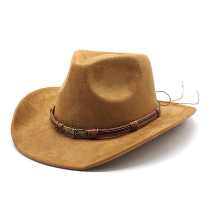 Zakenda | Chapeau de cowboy en daim