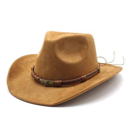 Zakenda | Chapeau de cowboy en daim