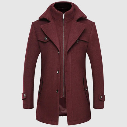 Zakenda | Rains Manteau de laine Chadron