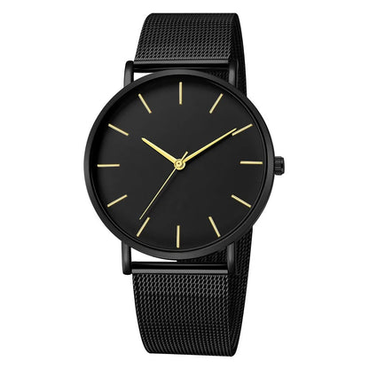 Zakenda | Montre de luxe en acier tissé ultra-mince