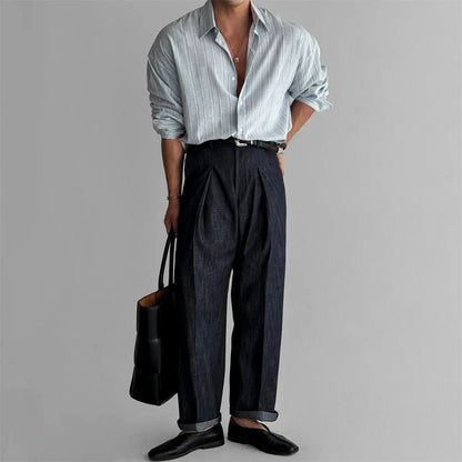 Zakenda | Duval Chemise décontractée à rayures