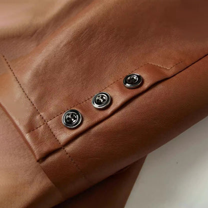 Zakenda | Duval Executive Manteau en cuir