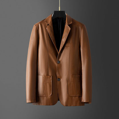 Zakenda | Duval Executive Manteau en cuir