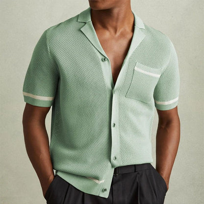 Zakenda | Lévêque Chemise en tricot rétro