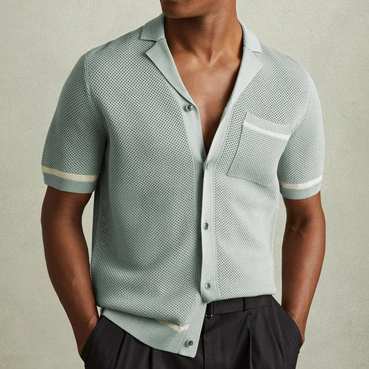 Zakenda | Lévêque Chemise en tricot rétro